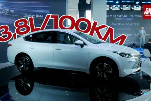 BYD SEAL 5: Sedan cỡ C 'ăn xăng như ngửi' nhờ công nghệ DM-i Super Hybrid