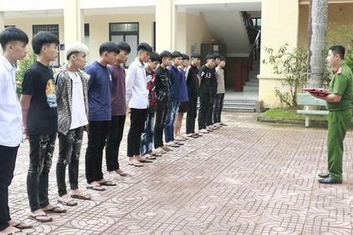 Nghệ An: Bắt giữ hàng chục đối tượng gây rối trật tự công cộng