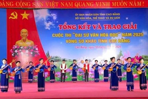 37 tác phẩm đoạt giải Cuộc thi Đại sứ Văn hóa đọc tỉnh Cao Bằng 2025