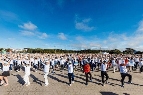 Lâm Đồng: 1.500 người tham gia chương trình 'toàn dân tập luyện Thể dục thể thao'