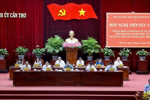 Thủ tướng tiếp xúc cử tri trước Kỳ họp Quốc hội thứ 10