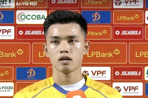 Trung vệ Lê Nguyên Hoàng: 'Bàn thắng này là động lực để em phấn đấu trở lại đội tuyển trẻ quốc gia'