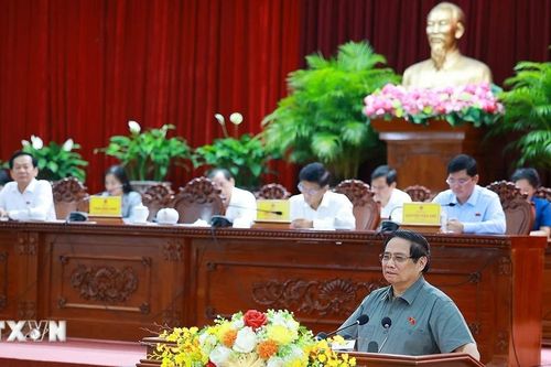 Thủ tướng Phạm Minh Chính tiếp xúc cử tri thành phố Cần Thơ