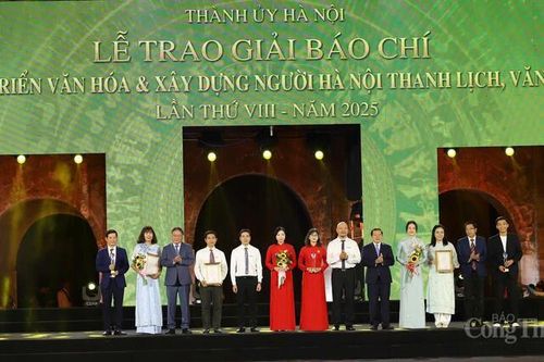 33 tác phẩm báo chí xuất sắc lan tỏa giá trị văn hóa, con người Hà Nội