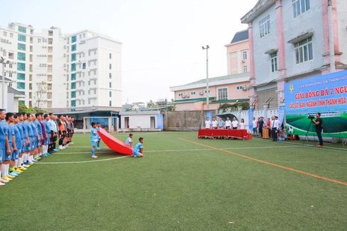 Khai mạc Giải bóng đá 7 người các Sở, ban, ngành tỉnh Thanh Hóa