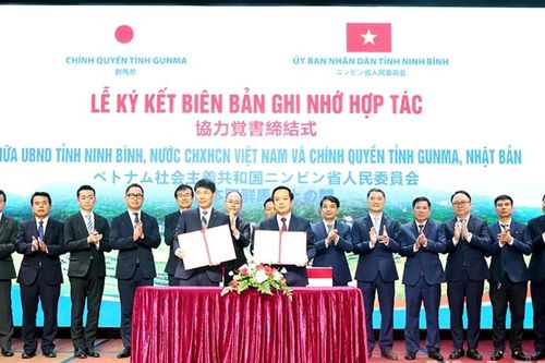 Tăng cường kết nối đầu tư và hợp tác kinh tế giữa Ninh Bình và Gunma (Nhật Bản)