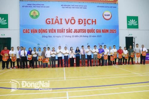 16 đơn vị tranh tài Giải vô địch các vận động viên xuất sắc Jujitsu quốc gia