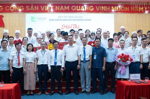 Sôi nổi Hội thi 'Bác sỹ - Điều dưỡng - Hộ sinh - Kỹ thuật viên giỏi năm 2025'