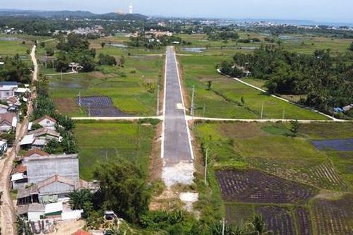 Mặt bằng không liền mạch, đường ven biển Quảng Ngãi thi công từng đoạn