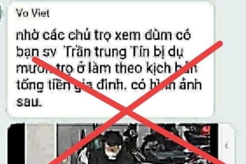 Thực hư thông tin tân sinh viên ở Đà Nẵng bị bắt cóc, đưa sang Campuchia