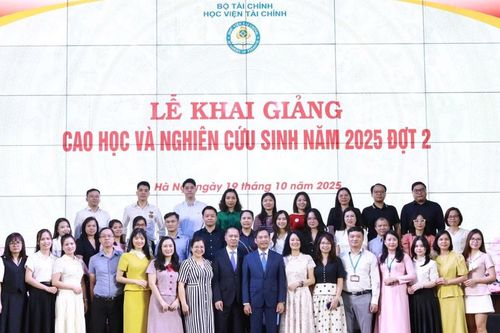 Học viện Tài chính khai giảng các lớp cao học và nghiên cứu sinh đợt 2 năm 2025