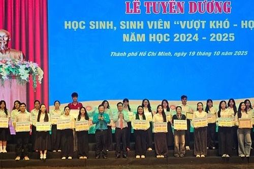 Hơn 6 nghìn học sinh, sinh viên được trao học bổng, khen thưởng từ Quỹ Khuyến học 28/10