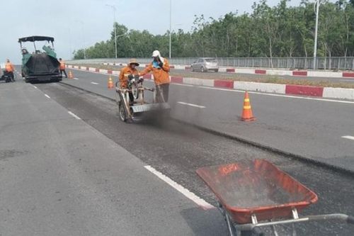 Ban Quản lý bảo trì đường bộ thông báo sửa đường tỉnh 212
