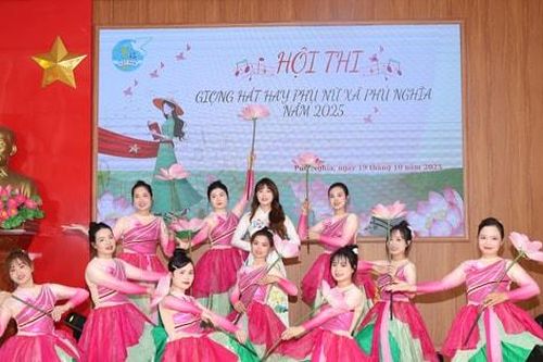 Phú Nghĩa tổ chức Hội thi giọng hát hay phụ nữ năm 2025