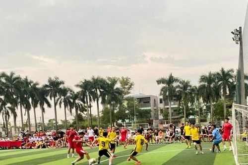 Khai mạc Giải bóng đá nam xã Ô Diên lần thứ I