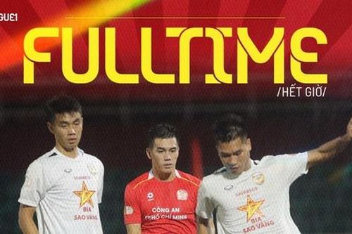 Thi đấu thiếu người, Công an Thành phố Hồ Chí Minh chia điểm trước Hồng Lĩnh Hà Tĩnh