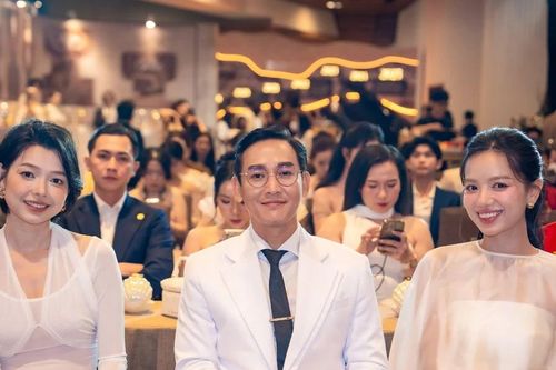 Dàn sao Mưa Đỏ - Tử Chiến Trên Không hội ngộ, Lê Hạ Anh đẹp đôi bên Hứa Vĩ Văn