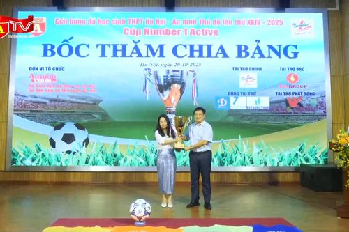 125 đội dự Giải bóng đá học sinh THPT Hà Nội - An ninh Thủ đô lần thứ 24, Cúp Number 1 Active năm 2025