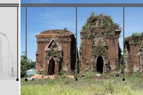 Băn khoăn việc trùng tu di tích tháp Nam Chiên Đàn