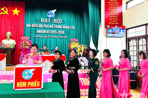 Hội Phụ nữ Trung đoàn 726 chăm lo, bảo vệ quyền, lợi ích hợp pháp, chính đáng của phụ nữ