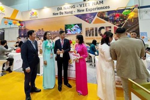 Gian hàng du lịch Đà Nẵng gây ấn tượng mạnh tại hội chợ ITB Asia 2025 Singapore