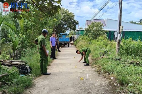 VKSND Khu vực 9 TP Cần Thơ tham gia xác minh hiện trường vụ án