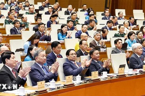 Toàn cảnh lễ khai mạc Kỳ họp thứ 10, Quốc hội khóa XV