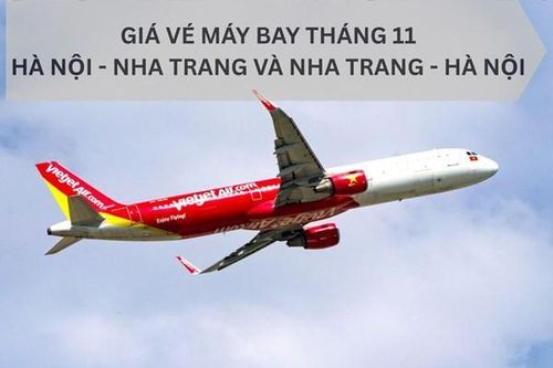 Vé máy bay giá rẻ Hà Nội – Nha Trang khứ hồi tháng 11