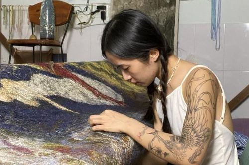Triển lãm nghệ thuật sợi của Thảo Nguyên Phương