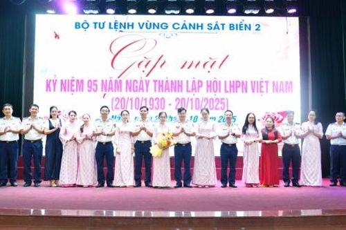 Bộ Tư lệnh Vùng Cảnh sát biển 2: Nhiều hoạt động chào mừng Ngày Phụ nữ Việt Nam 20/10