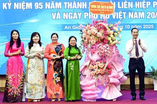 An Giang tổ chức họp mặt kỷ niệm 95 năm Ngày thành lập Hội Liên hiệp Phụ nữ Việt Nam