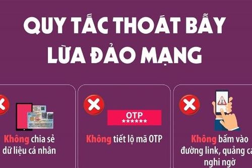 5 quy tắc giúp bạn không sa bẫy lừa đảo qua mạng