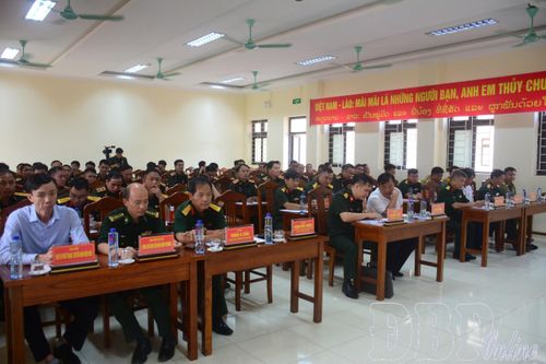 Nâng cao trình độ bảo đảm hậu cần, kỹ thuật cho cán bộ quân sự hai tỉnh Bắc Lào