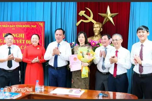 Đồng chí Trần Thị Song Bình giữ chức Phó Chánh Thanh tra tỉnh Đồng Nai