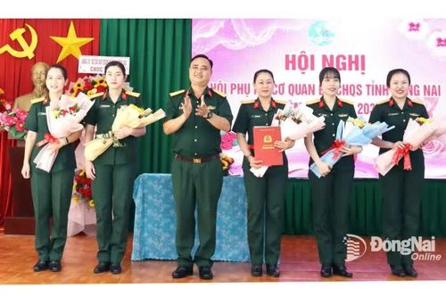 Hội Phụ nữ cơ quan Bộ Chỉ huy Quân sự tỉnh tổng kết công tác hội và phong trào thi đua