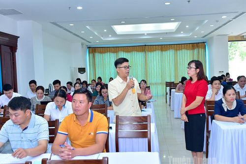 Hơn 130 cán bộ, công chức, viên chức được nâng cao văn hóa công vụ, kỷ luật, kỷ cương hành chính
