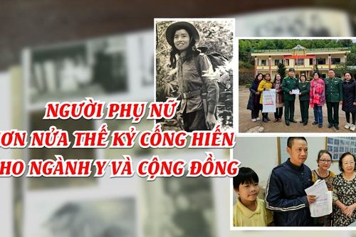 Người phụ nữ hơn nửa thế kỷ cống hiến cho ngành y và cộng đồng