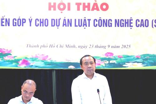 Tạo hành lang pháp lý minh bạch, ổn định, hấp dẫn cho công nghệ cao