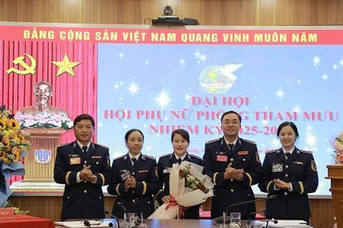 Đại hội Hội Phụ nữ Phòng Tham mưu, BTL Vùng Cảnh sát biển 4 thành công tốt đẹp