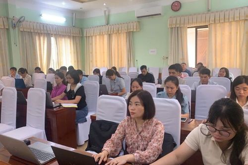 109 công chức, viên chức được bồi dưỡng kỹ năng quản lý hệ thống cơ sở dữ liệu theo mô hình chính quyền địa phương 2 cấp