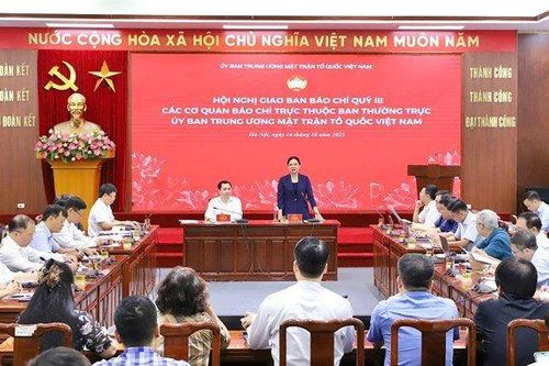 Phát huy vai trò của báo chí trong xây dựng khối đại đoàn kết toàn dân tộc