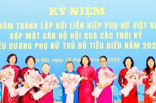 Kỷ niệm 95 năm Ngày thành lập Hội Liên hiệp phụ nữ Việt Nam (20/10/1930 - 20/10/2025):Phụ nữ Thủ đô khát vọng vươn lên trong kỷ nguyên số