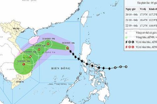 Bão Fengshen đang mạnh lên, cảnh báo thiên tai cấp 3
