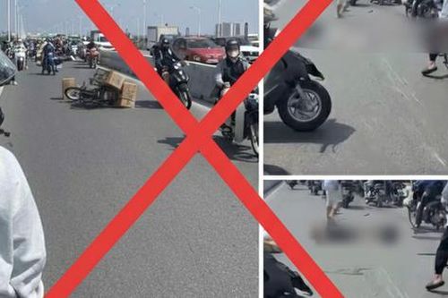 Thông tin shipper nhảy cầu tự tử sau khi gây tai nạn chết người là bịa đặt