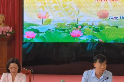 Phường Tùng Thiện: đối thoại cởi mở, giải đáp các thắc mắc của người dân