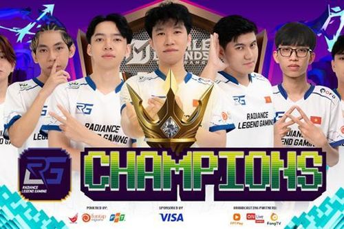 Radiance Legends Gaming SE lên ngôi vô địch giải đấu Visa VMC Winter 2025
