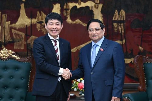 Thủ tướng Phạm Minh Chính tiếp ông Yamamoto Ichita Thống đốc tỉnh Gunma (Nhật Bản)