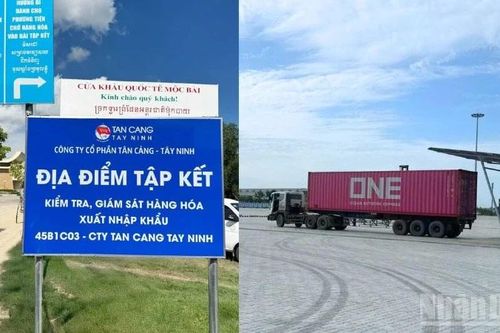 Công bố mở Cảng cạn Tân Cảng-Mộc Bài giai đoạn 1