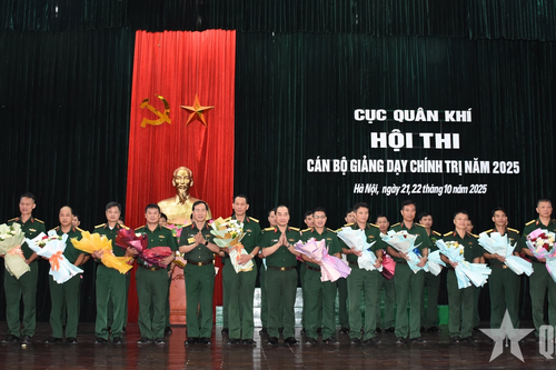 Cục Quân khí khai mạc Hội thi cán bộ giảng dạy chính trị năm 2025