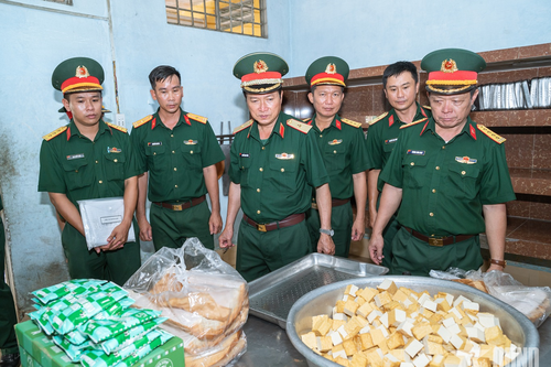 Quân khu 9: Kiểm tra công tác bảo đảm hậu cần - kỹ thuật